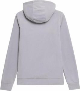 4f Bluza polarowa damska H4L22-PLD352 Chłodny jasny szary r. S 2