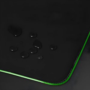 Mozos Mozos Stelaż do biurka czarny z elektryczną regulacją wysokości EDF-PRO-BK + PODŚWIETLANA PODKŁADKA 80x30CM 19