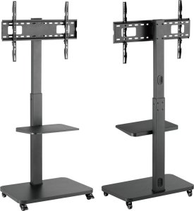 Mozos Mozos MSTV mobilny stojak tv stand do telewizora + Głośniki komputerowe GS-BAR BT 2