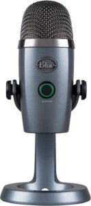 Mikrofon Blue Yeti Nano USB Shadow Grey (988-000205) + Lampa Litra Glow 7