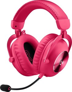 Słuchawki Logitech G Pro X2 Lightspeed Różowe (981-001275) + G PRO X SuperLight 2 (910-006630) 2