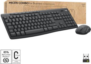 Klawiatura + mysz Logitech MK370 Combo for Business (920-012077) + Brio 100 (960-001585) 5