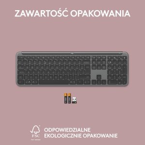 Klawiatura Logitech K950 Graphite (920-012465) + Brio 100 (960-001585) 11
