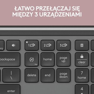 Klawiatura Logitech K950 Graphite (920-012465) + Brio 100 (960-001585) 4