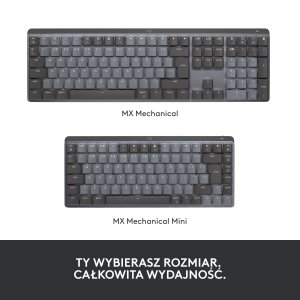 Klawiatura Logitech MX Mechanical Mini (920-010780) + Brio 100 (960-001585) 12