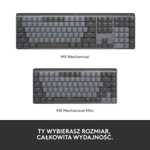 Klawiatura Logitech MX Mechanical (920-010757) + Brio 100 (960-001585) 11