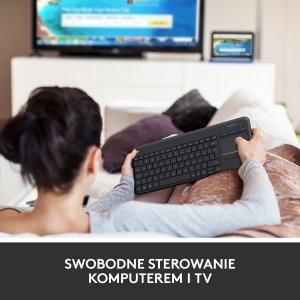 Klawiatura Logitech K400 Plus (920-007145) + Brio 100 (960-001585) 2