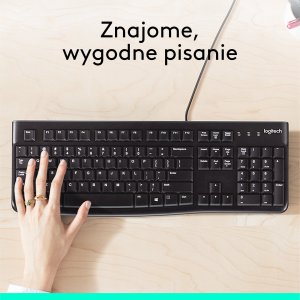 Klawiatura Logitech K120 (920-002509) + Brio 100 (960-001585) 3