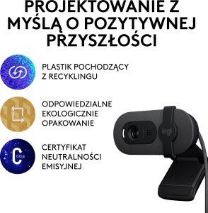 Klawiatura Logitech K120 (920-002479) + Brio 100 (960-001585) 13
