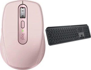 Mysz Logitech MX Anywhere 3S Rose (910-006931) + MX Keys S Bezprzewodowa Graphite US (920-011587) 23