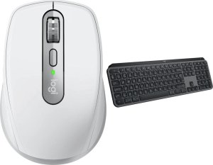 Mysz Logitech MX Anywhere 3S Pale Grey (910-006930) + MX Keys S Bezprzewodowa Graphite US (920-011587) 45