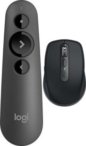 Logitech Wskaźnik laserowy R500s (910-005843) + MX Anywhere 3S Graphite (910-006929) 18
