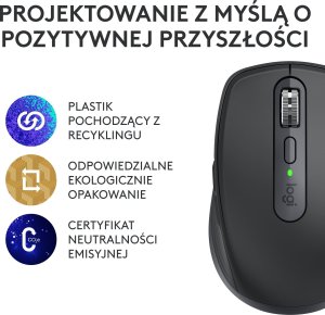 Logitech Wskaźnik laserowy R500s (910-005843) + MX Anywhere 3S Graphite (910-006929) 42