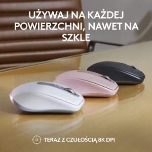 Logitech Wskaźnik laserowy R500s (910-005843) + MX Anywhere 3S Graphite (910-006929) 44