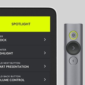Logitech Spotlight Presentation Remote Szary (910-004861) + MX Anywhere 3S Graphite (910-006929) 10