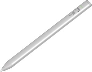 Rysik Logitech Crayon - SILVER (914-000074) + Etui Combo Touch do iPad (10th gen) Szare (920-011441) 22