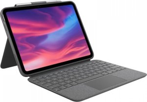 Rysik Logitech Crayon - SILVER (914-000074) + Etui Combo Touch do iPad (10th gen) Szare (920-011441) 27