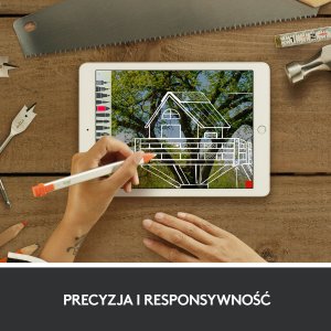 Rysik Logitech Crayon - INTENSE SORBET (914-000034) + Etui Combo Touch do iPad (10th gen) Szare (920-011441) 21