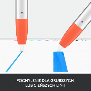 Rysik Logitech Crayon - INTENSE SORBET (914-000034) + Etui Combo Touch do iPad (10th gen) Szare (920-011441) 39
