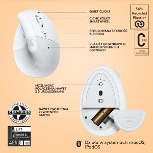 Mysz Logitech Lift for Mac (910-006477) + Ergo K860 (920-010108) 31