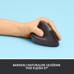 Mysz Logitech Lift Graphite Left (910-006474) + Ergo K860 (920-010108) 26