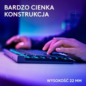 Klawiatura Logitech G515 Lightspeed TKL (920-012538) + G733 Lightspeed Czarne (981-000864) 5