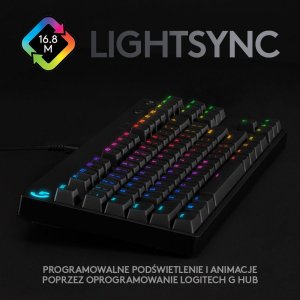 Klawiatura Logitech G PRO GX Blue (920-009392) + G733 Lightspeed Czarne (981-000864) 7