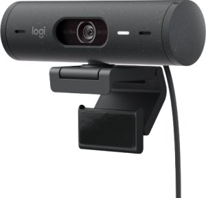Kamera internetowa Logitech Brio 500 Graphite (960-001422) + H390 (981-000406) 2