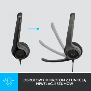 Kamera internetowa Logitech C270 (960-001063) + H390 (981-000406) 12