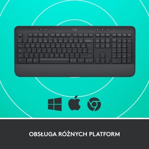 Klawiatura Logitech K650 Signature (920-010945) + Brio 100 (960-001585) 4
