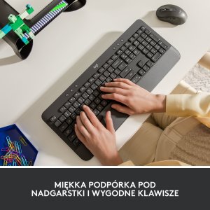 Klawiatura Logitech K650 Signature (920-010945) + Brio 100 (960-001585) 8