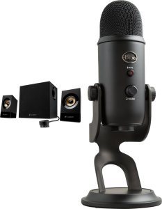 Głośniki komputerowe Logitech Z533 (980-001054) + Yeti USB Blackout (988-000229) 22