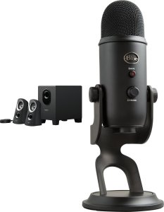 Głośniki komputerowe Logitech Z313 (980-000413) + Yeti USB Blackout (988-000229) 19