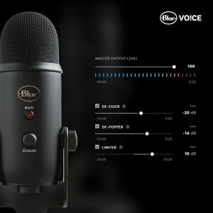 Głośniki komputerowe Logitech Z313 (980-000413) + Yeti USB Blackout (988-000229) 45