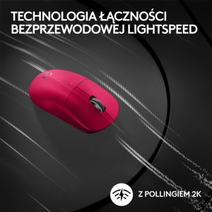 Mysz Logitech G PRO X SuperLight 2 (910-006797) + G Pro X Czarne (981-000818) 2