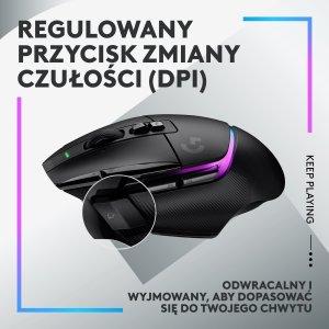 Mysz Logitech G502 X Plus (910-006162) + G Pro X Czarne (981-000818) 7
