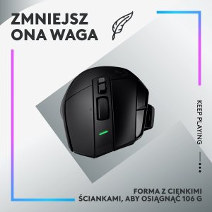 Mysz Logitech G502 X Plus (910-006162) + G Pro X Czarne (981-000818) 9