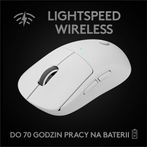 Mysz Logitech G Pro X Superlight White (910-005942) + G Pro X Czarne (981-000818) 5