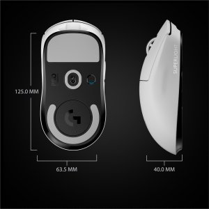Mysz Logitech G Pro X Superlight White (910-005942) + G Pro X Czarne (981-000818) 9