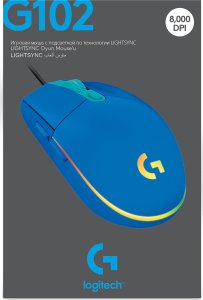 Mysz Logitech G102 Lightsync (910-005801) + G Pro X Czarne (981-000818) 7