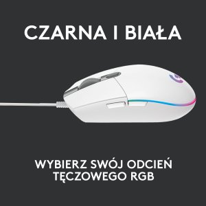Mysz Logitech G102 Lightsync (910-005824) + G Pro X Czarne (981-000818) 5