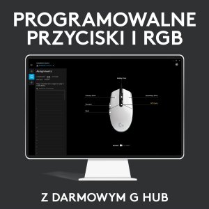 Mysz Logitech G102 Lightsync (910-005824) + G Pro X Czarne (981-000818) 7