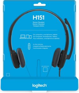 Słuchawki Logitech H151 (981-000589) + C270 (960-001063) 3