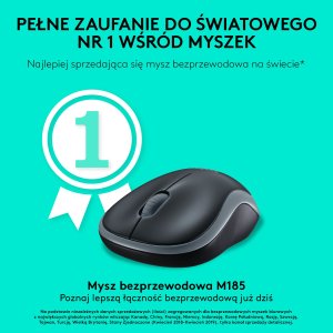 Mysz Logitech M185 Niebieska (910-002239) + Studio Series - GRAPHITE (956-000049) 7