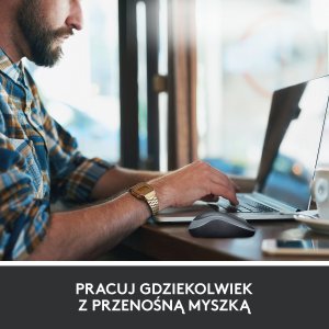 Mysz Logitech M185 Niebieska (910-002239) + Studio Series - GRAPHITE (956-000049) 9