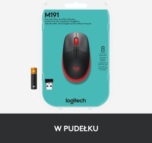 Mysz Logitech M190 Full-size (910-005908) + Studio Series - GRAPHITE (956-000049) 8