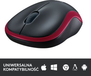 Mysz Logitech M185 Czerwona (910-002240) + Studio Series - GRAPHITE (956-000049) 11
