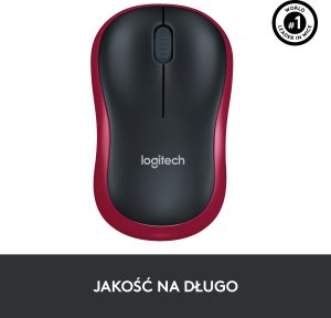 Mysz Logitech M185 Czerwona (910-002240) + Studio Series - GRAPHITE (956-000049) 4