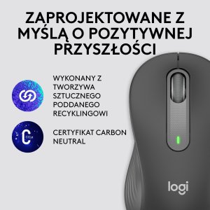 Mysz Logitech M650 L Grafitowy Left (910-006239) + Studio Series - MID GREY (956-000052) 6