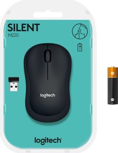 Mysz Logitech M220 Silent (910-004878) + Studio Series - MID GREY (956-000052) 3